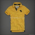2012 AF Tshirts Men Lapel T-shirts Turndown Collar Polo T-shirts S-XXL 8 Colors 1