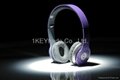 Monster SOLO HD Black & Purple Pattern 2012 Latest Design Beats Headphones 5