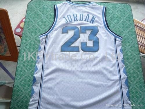 Michael Jordan Jerseys North Carolina 2012 Jordan Brand White & Blue 2