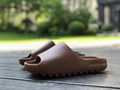 Golden Brown Yeezy Slides FLAX Men Slippers Casual Footwear Unisex Sliders Gift 1