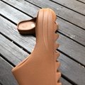 Golden Brown Yeezy Slides FLAX Men Slippers Casual Footwear Unisex Sliders Gift 6