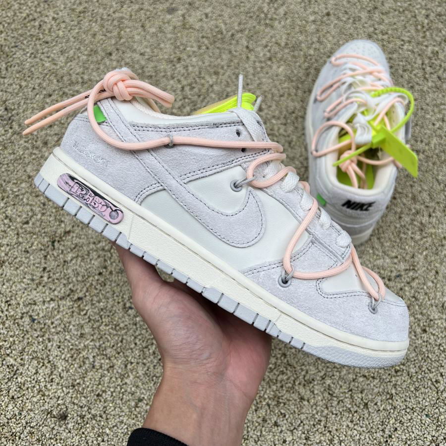 Off White x      Dunk Shoes The 50 Off White Shoes Unisex OW Shoes Valentine 3