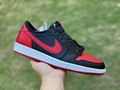 Air Jordan 1 Shoes Retro Low Bred Toes Jordan Bred Shoes Basketball Shoes