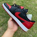 Air Jordan 1 Shoes Retro Low Bred Toes Jordan Bred Shoes Basketball Shoes