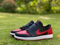 Air Jordan 1 Shoes Retro Low Bred Toes