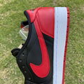 Air Jordan 1 Shoes Retro Low Bred Toes Jordan Bred Shoes Basketball Shoes