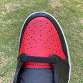 Air Jordan 1 Shoes Retro Low Bred Toes Jordan Bred Shoes Basketball Shoes