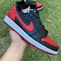 Air Jordan 1 Shoes Retro Low Bred Toes Jordan Bred Shoes Basketball Shoes