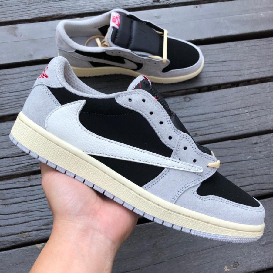 Travis Scott Sneakers x      Air Jordan 1 Shoes Low Grey Board Shoes Gift 3