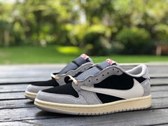 Travis Scott Sneakers x      Air Jordan 1 Shoes Low Grey Board Shoes Gift