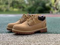 Low            Shoes Premium Waterproof Men            Boots Oxford Wheat Nubuck 1