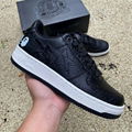 NEIGHBORHOOD x A BATHING APE STA Shoes Black Bape Sneakers Fashion Men Shoes 3