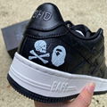 NEIGHBORHOOD x A BATHING APE STA Shoes Black Bape Sneakers Fashion Men Shoes 4