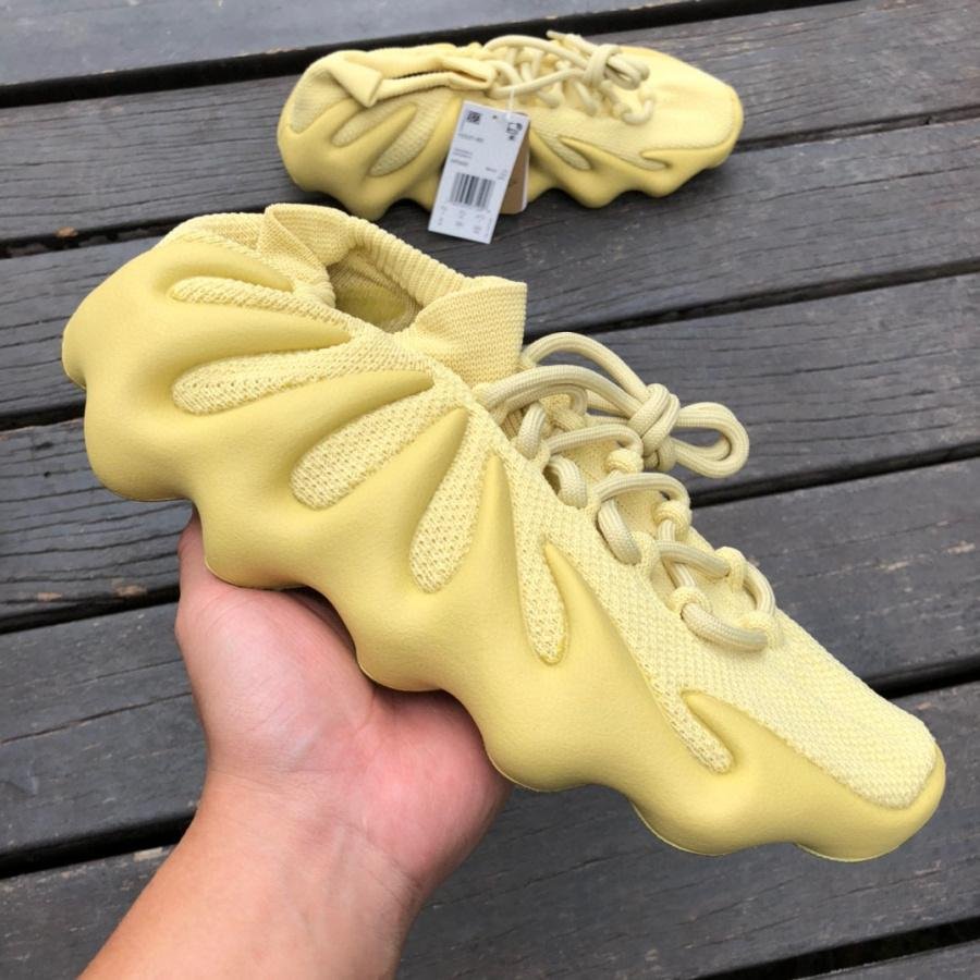 Yellow        Yeezy 450 Shoes Sulfur HP5426 Yeezy Sneakers Yeezy Running Shoes 3