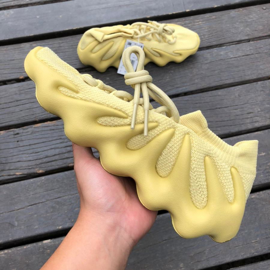 Yellow        Yeezy 450 Shoes Sulfur HP5426 Yeezy Sneakers Yeezy Running Shoes 4