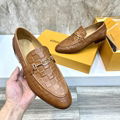 LV Vendome Flex Loafers Louis Vuitton Men Leather Shoes LV Monogram Shoes