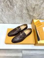 LV Vendome Flex Loafers Louis Vuitton Men Leather Shoes LV Monogram Shoes