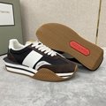 Tom Ford Sports Shoes Suede Men Sneakers Wholesale TF Casual Shoes 6