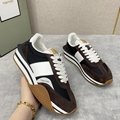 Tom Ford Sports Shoes Suede Men Sneakers Wholesale TF Casual Shoes 4