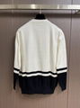     023SS Knitted Sweater Men Wool Sweaters               Casual Sweaters White 2