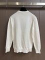      2023FW Knitted Sweater CD Fashion Sweaters White      Jumpers New Arrival 2