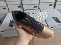 Dropshipping Men Football Shoes Silver Spiked Women Soccer Shoes Low 15
