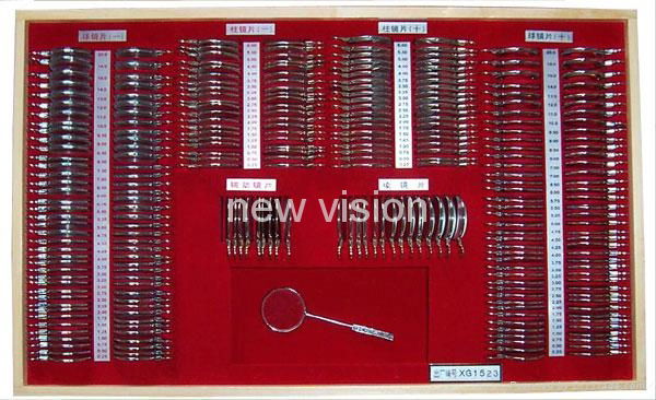 Trail lens set and frame, 266 pcs lenses