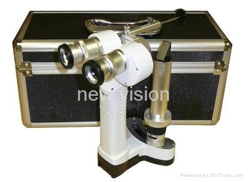 hand held slit lamp with packing case