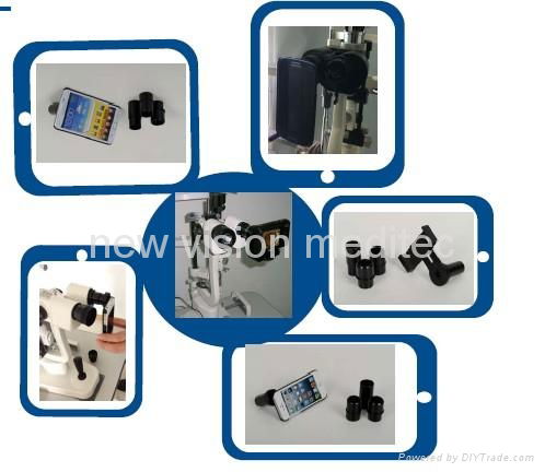 Universal Android photo adapter of slit lamp photography 3