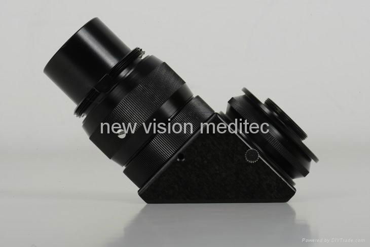 beam splitter for converting Nikon NF-1 and 3 slit lamp to digital 3