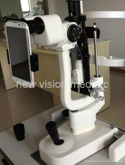 Universal Android photo adapter of slit lamp photography