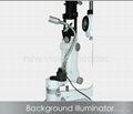 background illuminator  for slitlamp photography