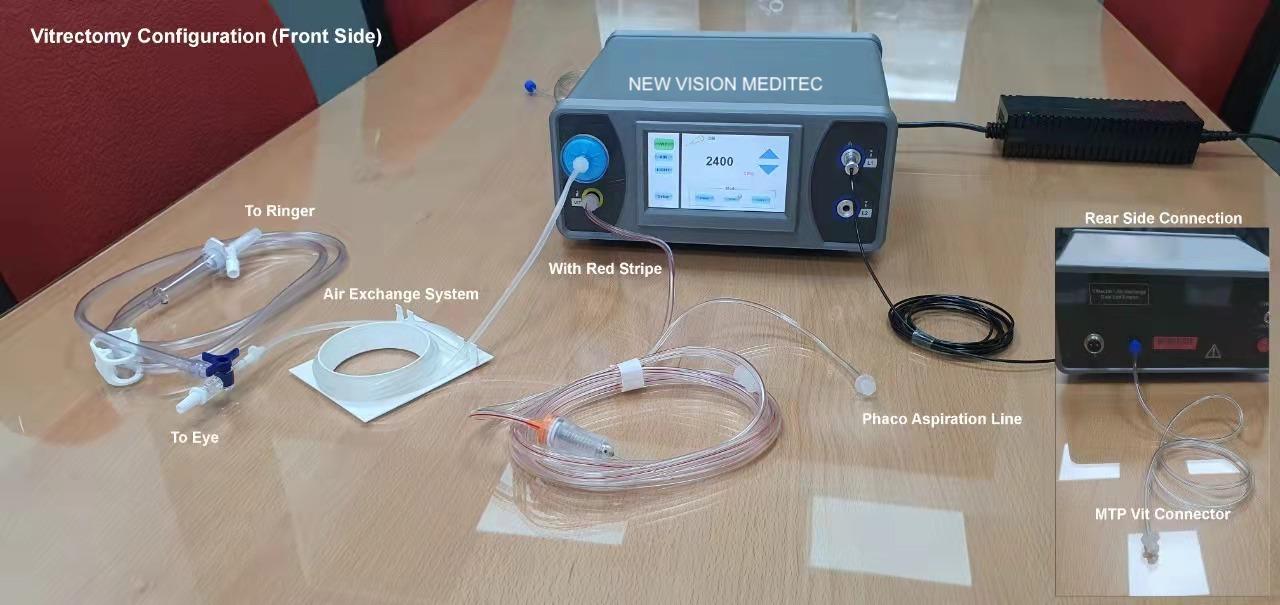 Vitrector for anterior and posterior vitrectomy