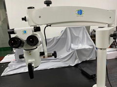 LED 照明便攜式眼科檢查實驗室顯微鏡 