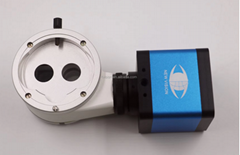 Portable Beam Splitter and Video Camera Adapter for Operation Microscope