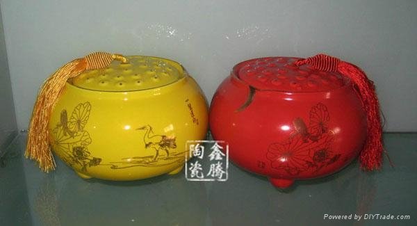 2两装青花瓷陶瓷茶叶罐 2