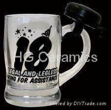 Bell beer stein