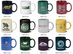 Ceramic mugs, 11oz standard