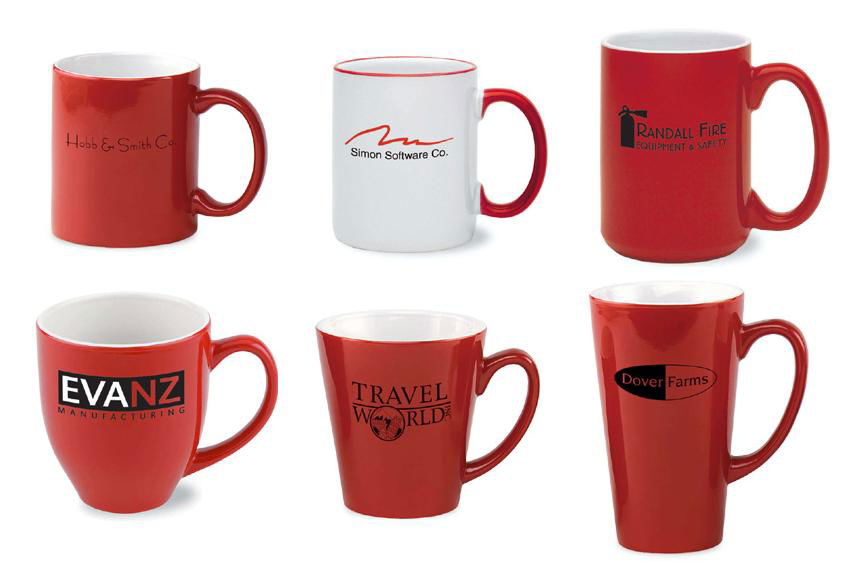 Variety Red Collection Mugs