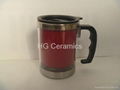  stainless steel  color change mug ,magic mug 