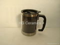  stainless steel  color change mug ,magic mug 