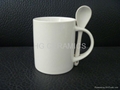 11oz sublimation mug with spoon