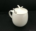 fine bone china mug with lid and spoon  2