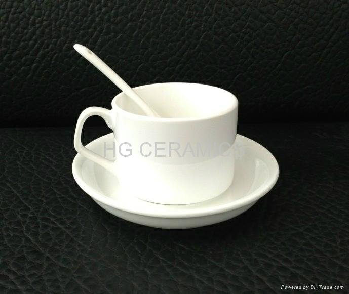 Sublimation 5oz cup with saucer