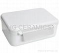 Sublimation Lunch Box-white  3