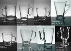 Glass mug