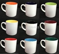6oz Sublimation mug ,inside color 