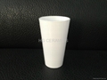 16oz white sublimation glass mug