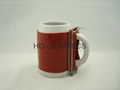 0.5L ceramic beer stein mug  wraps