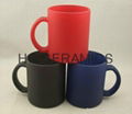 11OZ color change glass mug ,  glass mug